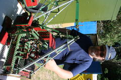 Danny with Meccano Drag-Line