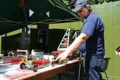 Danny with Meccano Racing Car